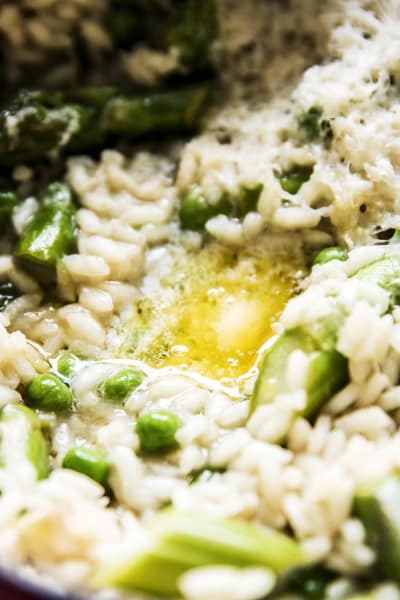 Lemon Asparagus Risotto Recipe - Food Fanatic