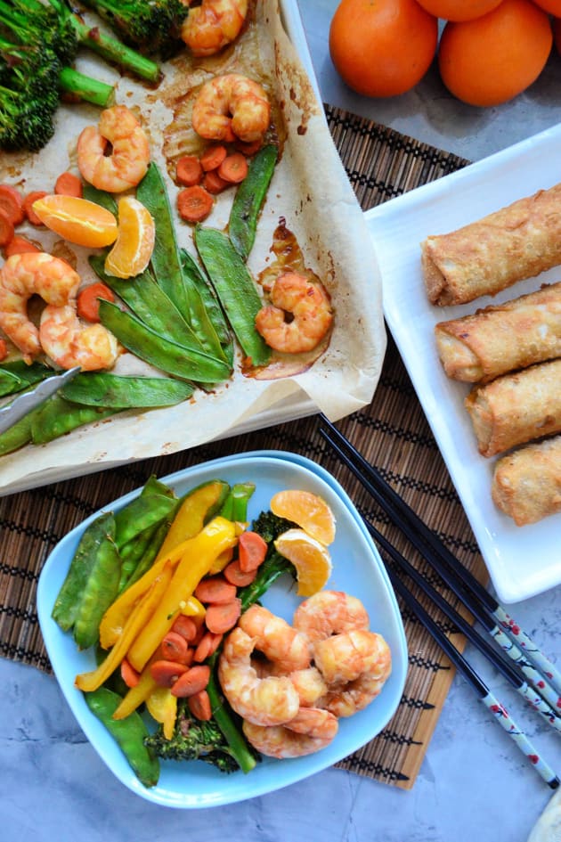 Sheet Pan Shrimp Stir-Fry Image