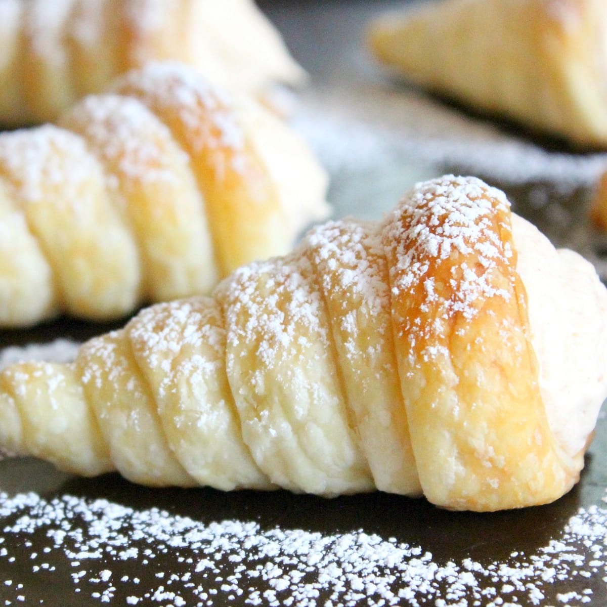 Pumpkin Cream Horns The Bitter Side Of Sweet