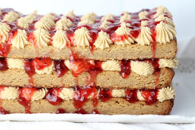 Peanut Butter & Jelly Torte Pic
