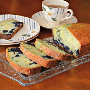 Lemon blueberry bread photo