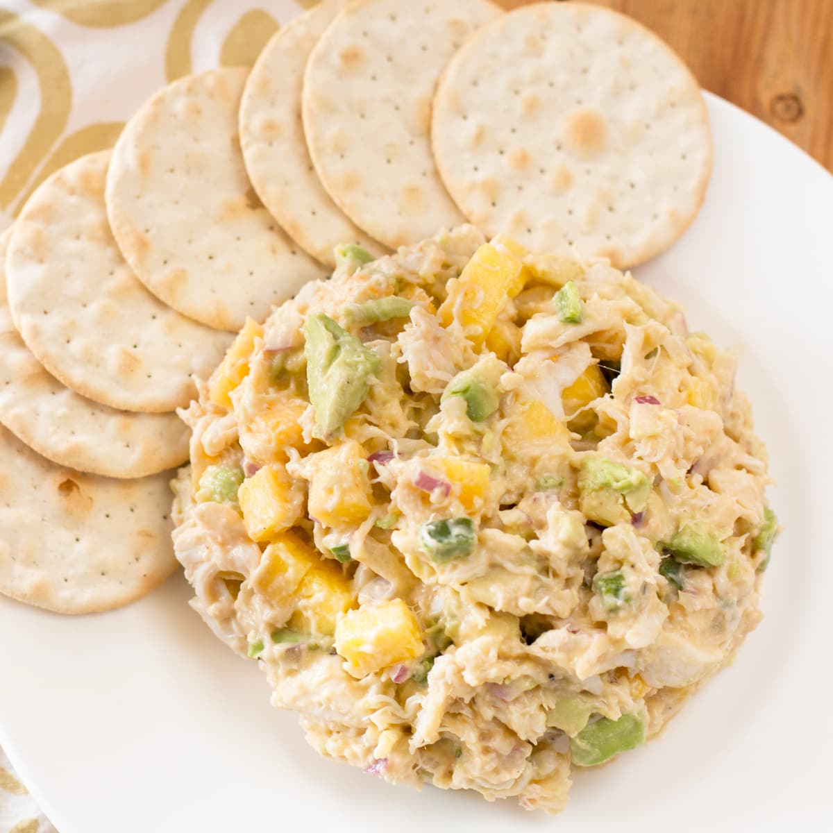 Avocado Crab Mango Salad Recipe Food Fanatic