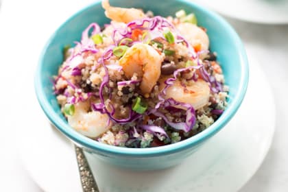 Shrimp Quinoa Salad 