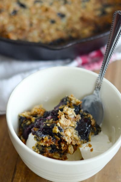 File 2 Gluten Free Blueberry Crisp