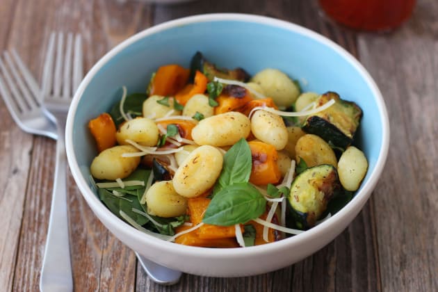 One Pan Roasted Gnocchi and Vegetables Photo