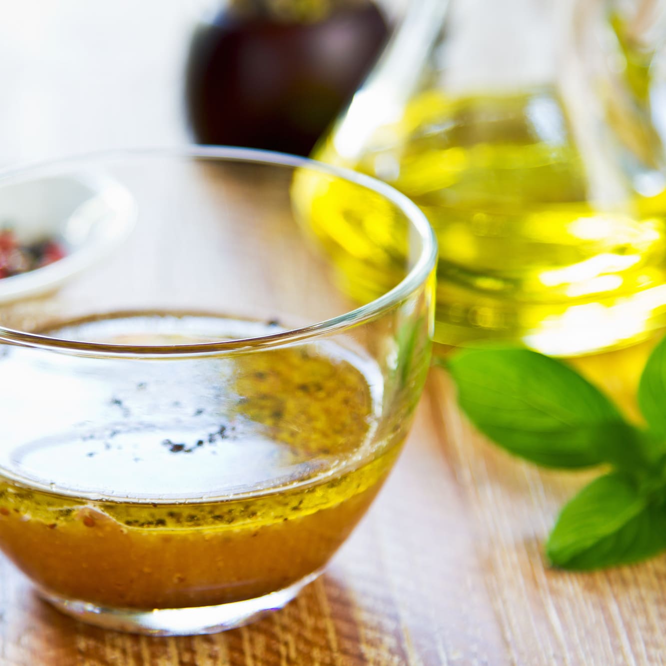 Oil And Vinegar Dressing Food Fanatic