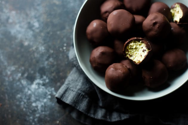 Avocado Cheesecake Truffles Photo