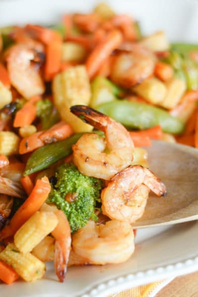 File 1 Gluten Free Air Fryer Honey Garlic Shrimp