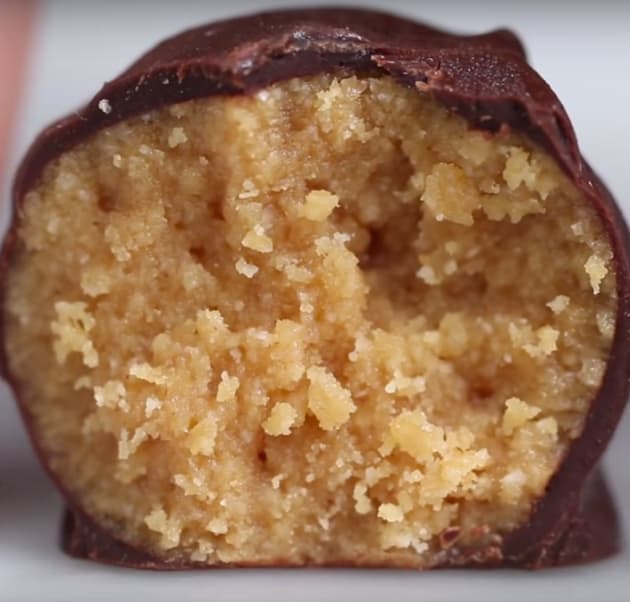 Dark Chocolate Peanut Butter Balls