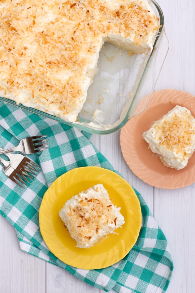 Coconut Poke Cake Picture