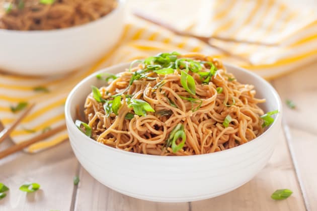 Gluten Free Sticky Garlic Noodles Image