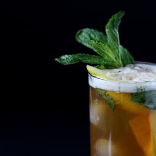 Bourbon mint tea photo