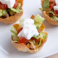 Easy Taco Salad Cups - Recipe Girl®