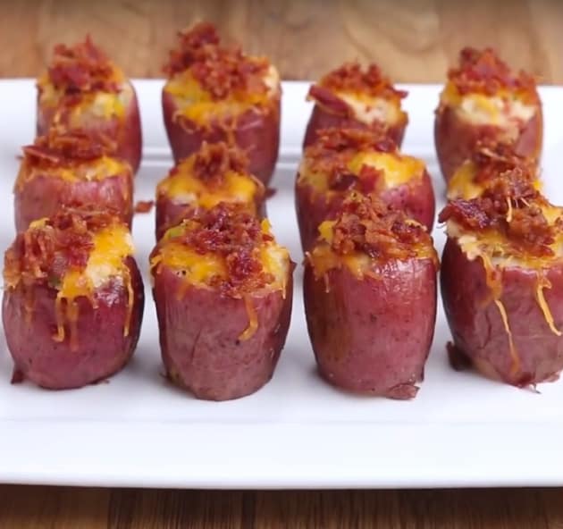 Mini Twice-Baked Potatoes