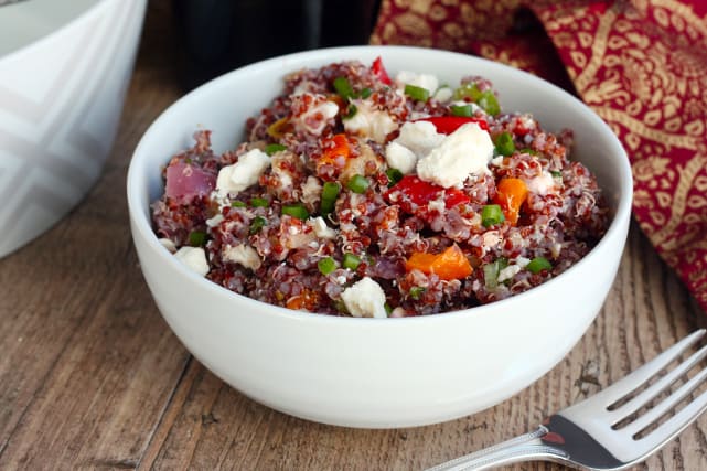 Roasted Vegetable Quinoa Salad