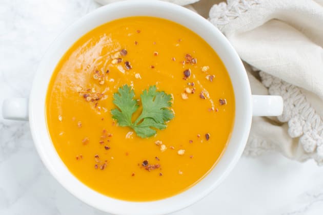 Coconut Curry Butternut Squash Soup