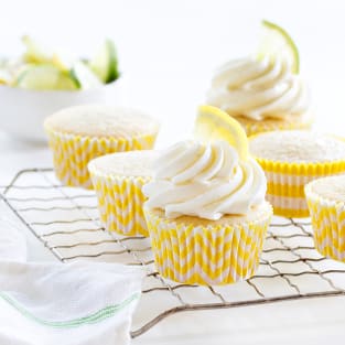 Lemon lime cupcakes photo
