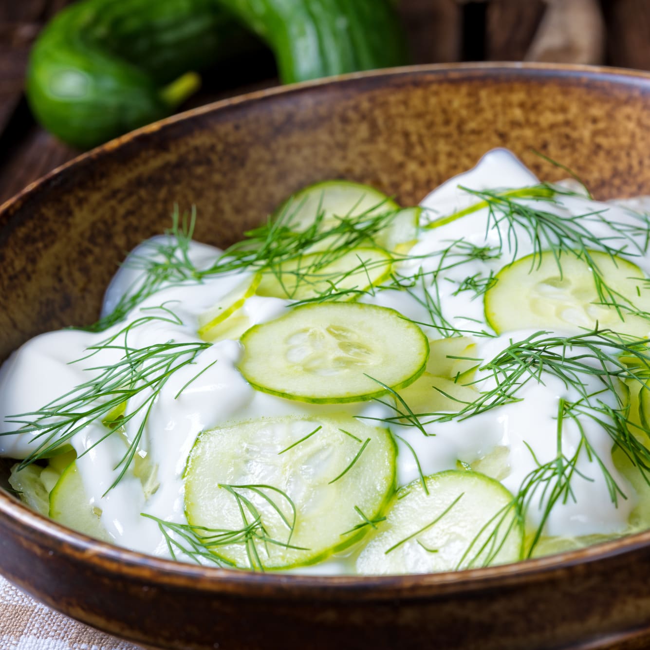 German Cucumber Salad Food Fanatic