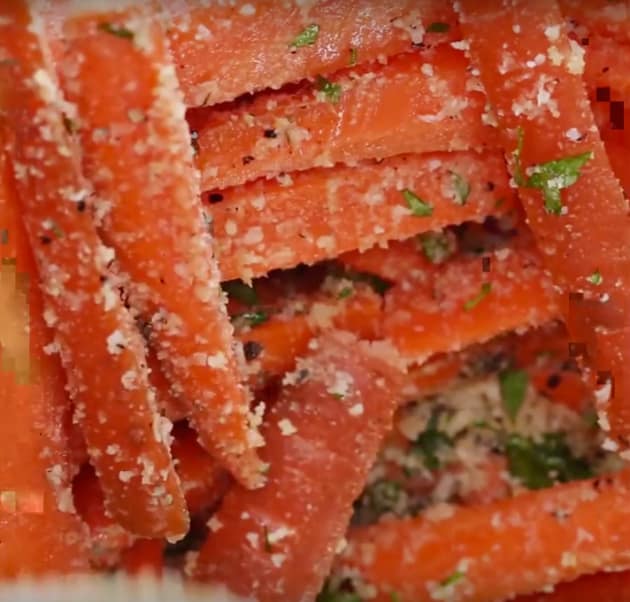 Garlic Parmesan Carrot