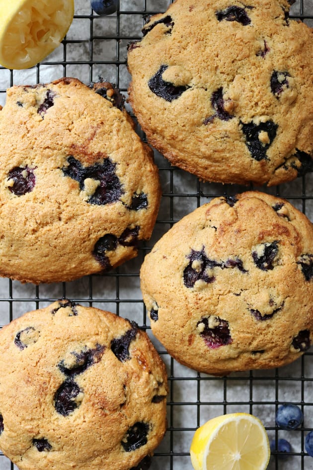 Gluten Free Lemon Blueberry Muffin Tops Image