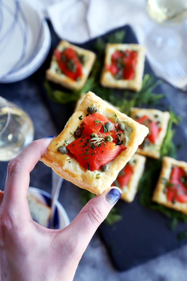 Smoked Salmon Avocado Cream Cheese Pastries Pic