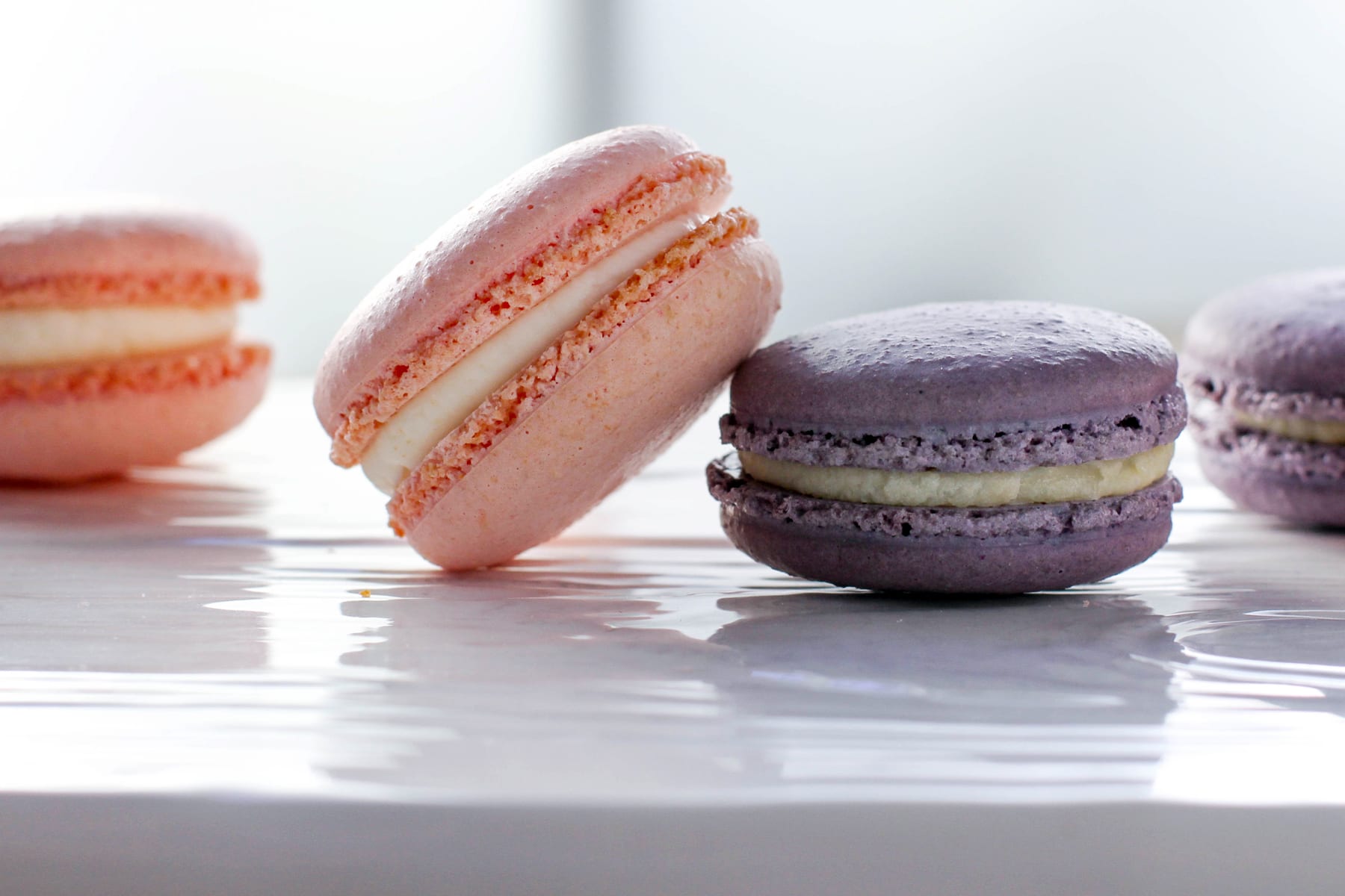 Rose & Lavender Macarons Recipe - Food Fanatic