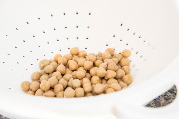 Drained Chickpeas Photo