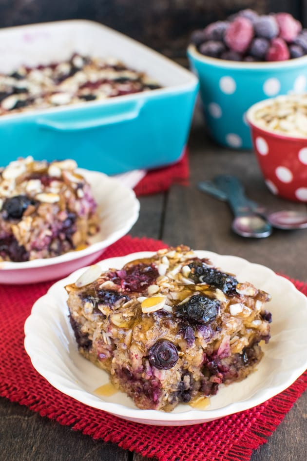 Almond Berry Baked Oatmeal Image