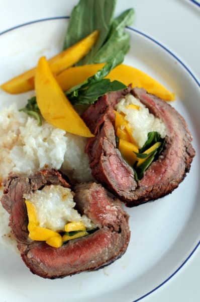 Grilled Stuffed Flank Steak Recipe Food Fanatic 