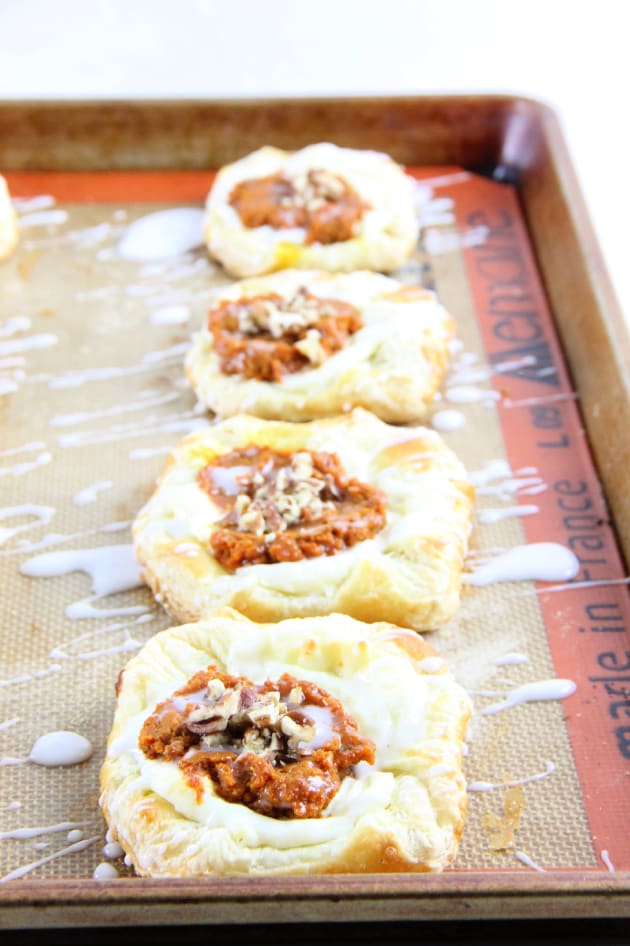 Pumpkin Cream Cheese Danish Picture