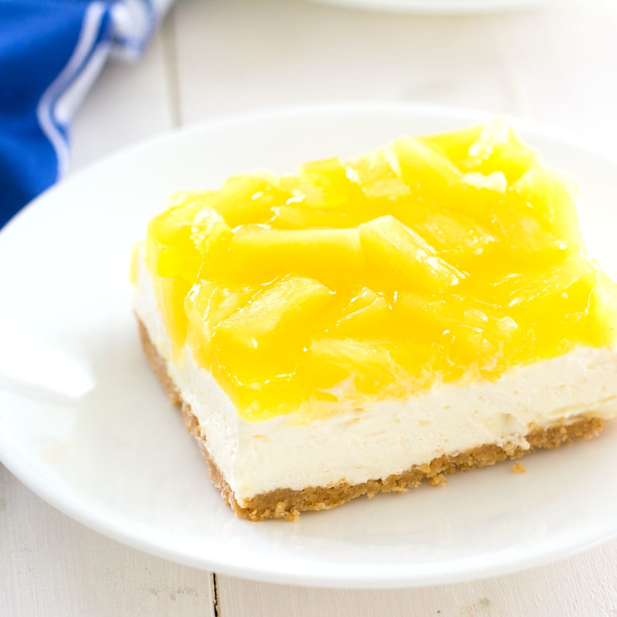 no bake pineapple cheesecake with lemon jello