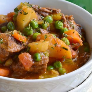 One pot beef stew photo