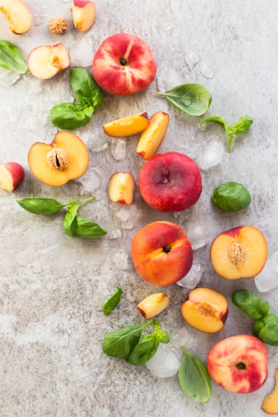 Basil Peach Agua Fresca Picture