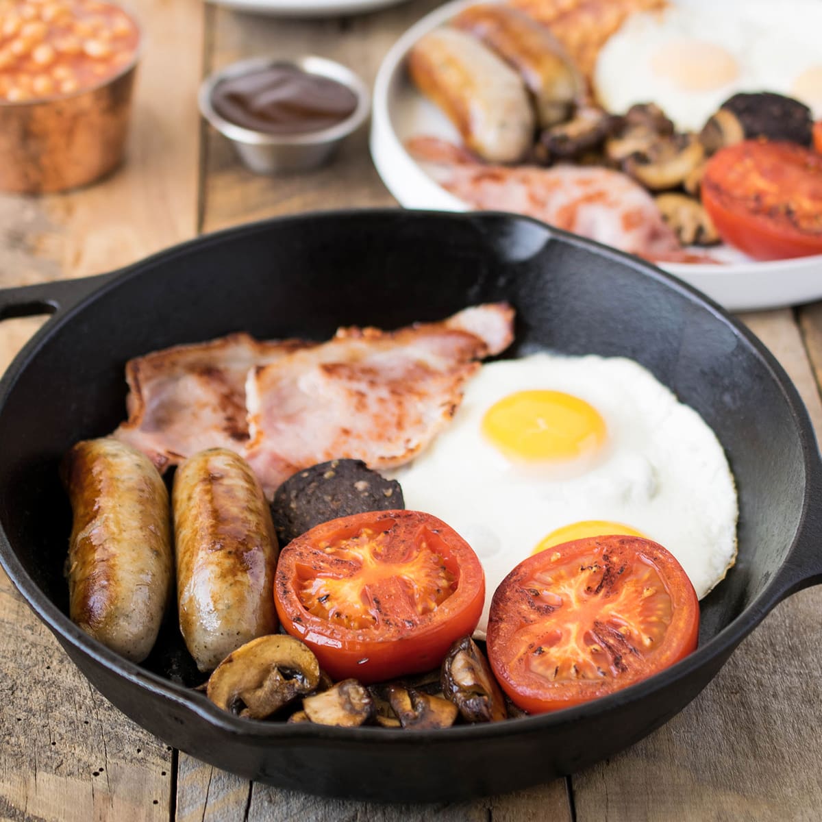 Full English Breakfast Recipe Food Fanatic
