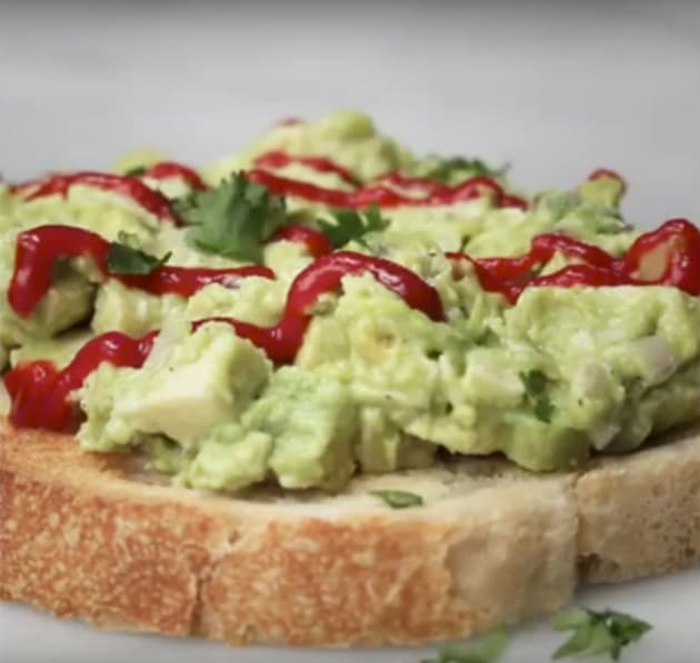 Avocado Chicken Salad on Toast