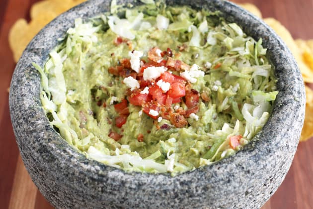 BLT Goat Cheese Guacamole Photo