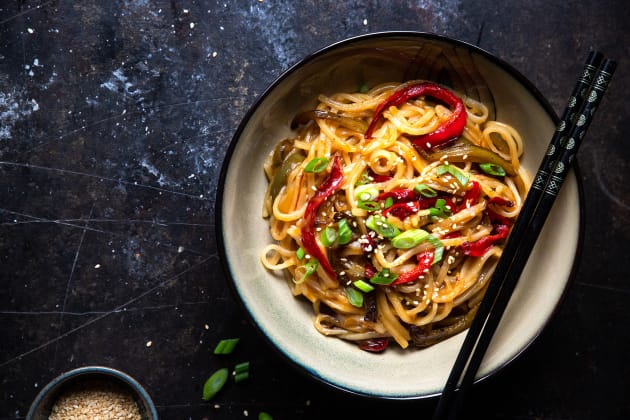 Honey Garlic Instant Pot Noodles Photo