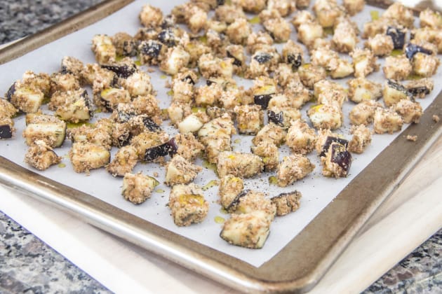 Baked Eggplant Bites Picture