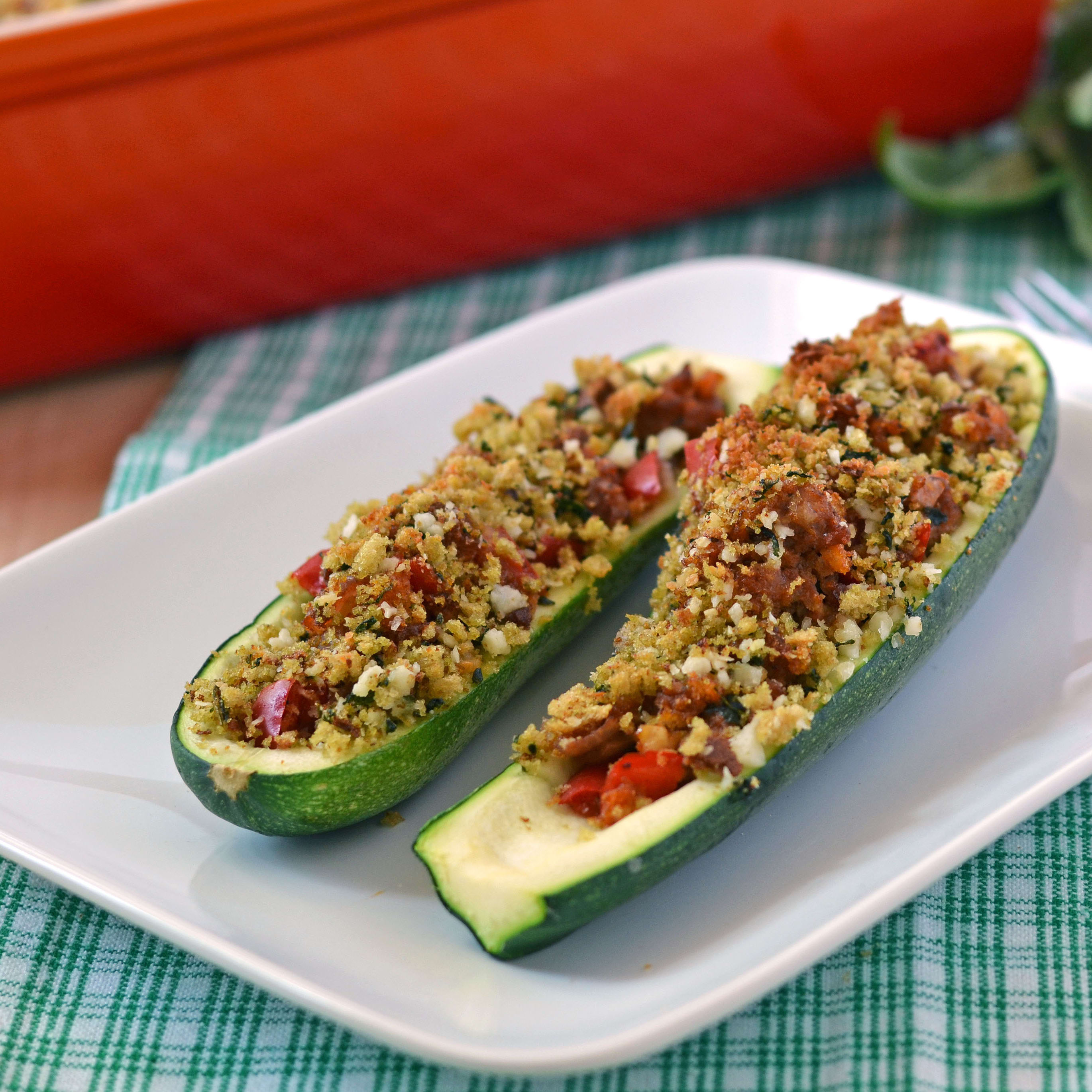 Stuffed Zucchini Recipe Food Fanatic