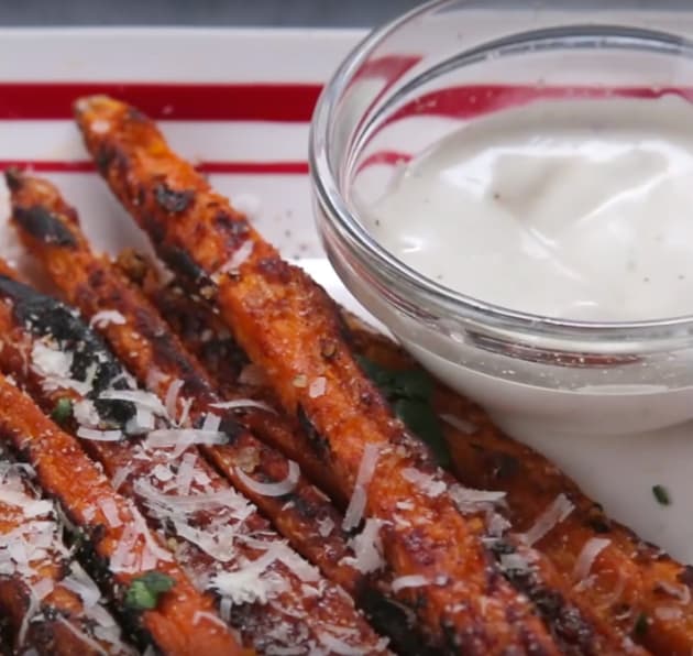 Sweet Potato Fries with Dip