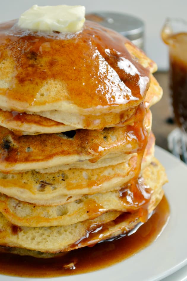 Cinnamon Raisin Bread Pancakes Picture