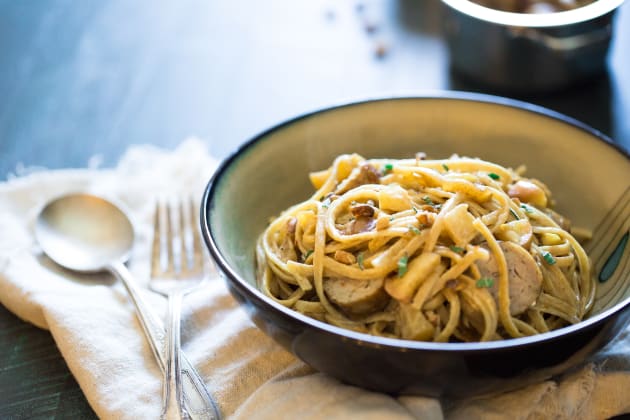 Spicy Sausage Pasta Photo