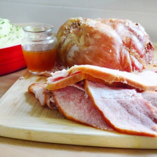 Crock pot ham photo