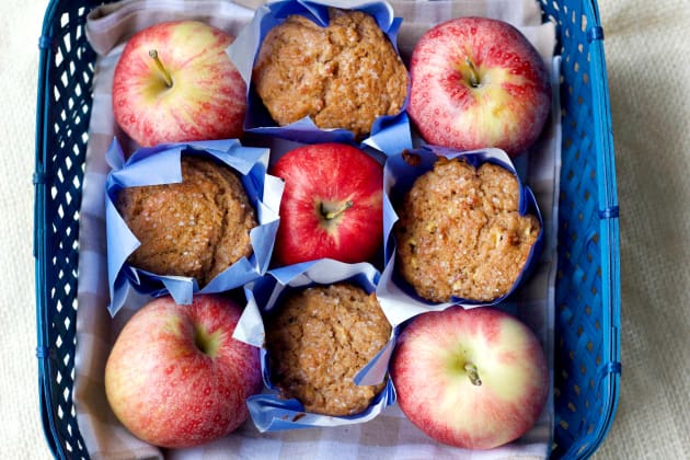 Whole Wheat Apple Cinnamon Muffins Image