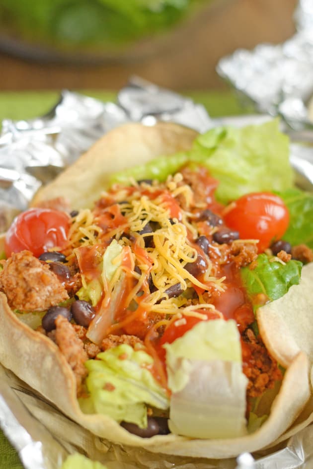 Gluten Free Taco Salad Picture