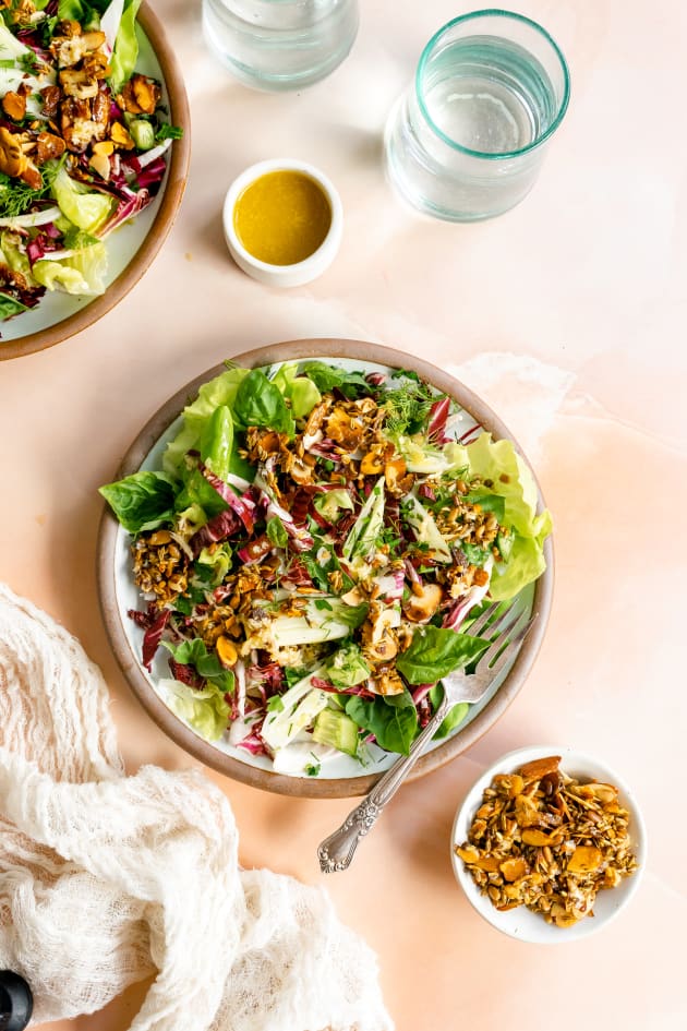 Passover Salad with Herbed Horseradish Recipe Food Fanatic