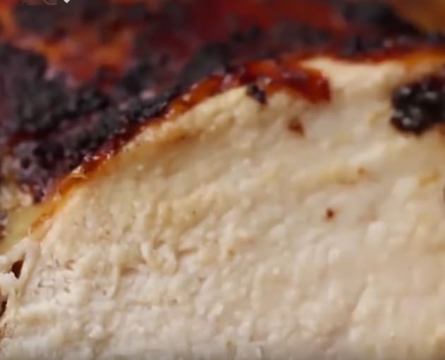 Slice of Jamaican Jerk Chicken