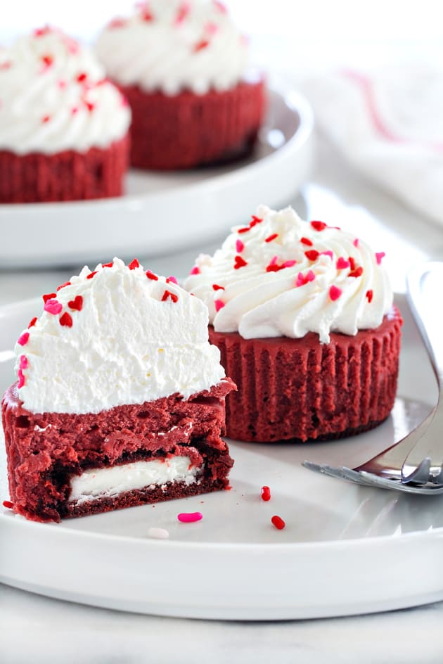 Red Velvet Oreo Cheesecakes Picture