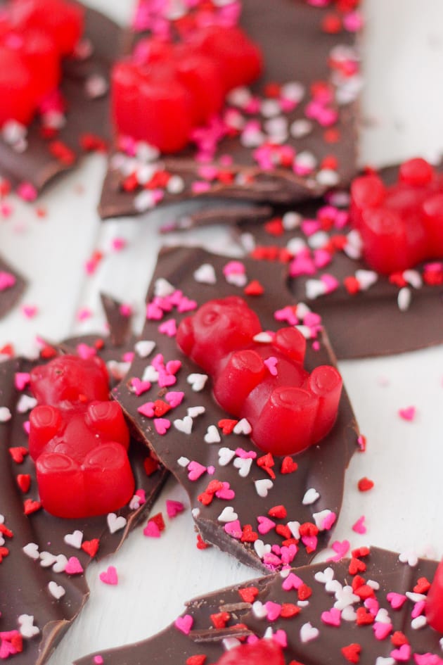 Valentine's Day Chocolate Bark - Food Fanatic