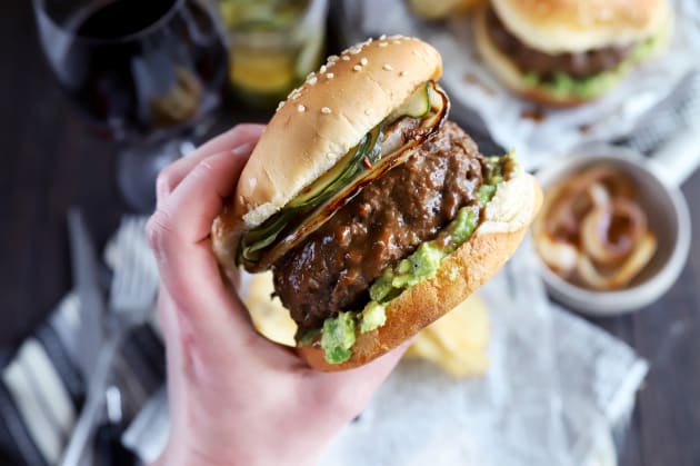 Miso Glazed Burger Photo